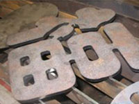 Cutting Samples of CNC Flame Cutting Equipment & CNC Plasma Cutting Equipment
